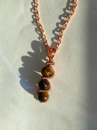 Tiger Eye Copper Necklace